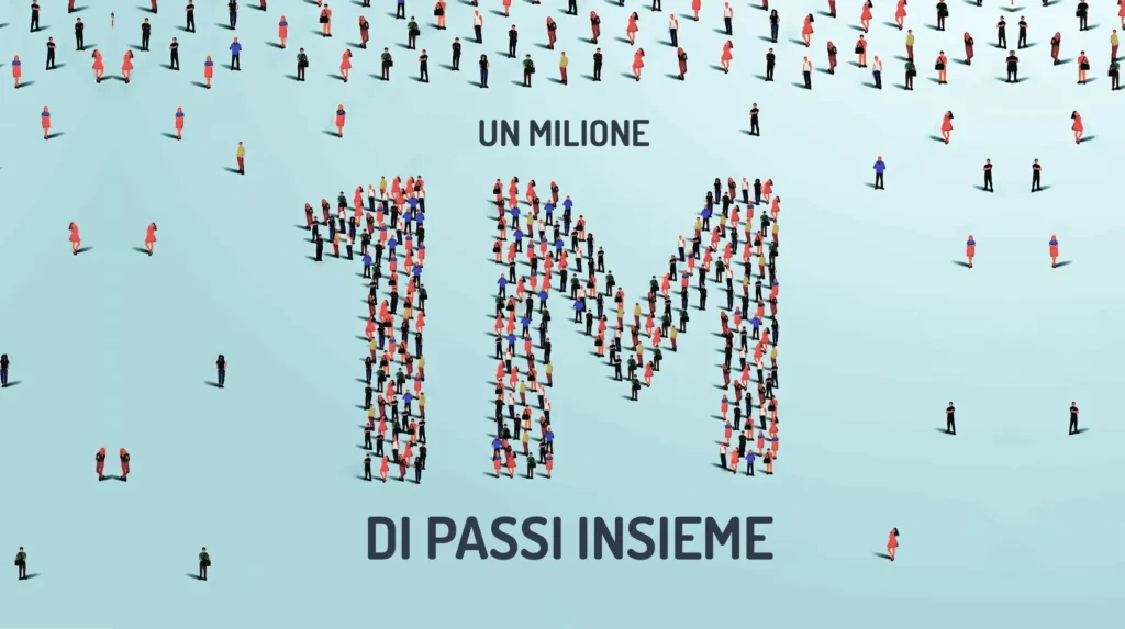 1 milione di passi insieme